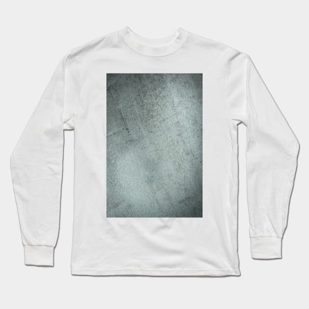 Grunge metal background or texture with scratches and cracks Long Sleeve T-Shirt by AnaMOMarques